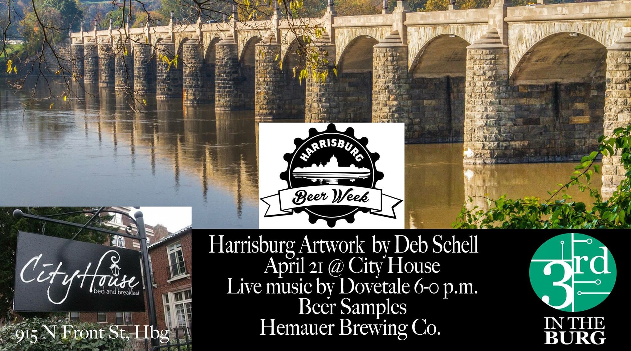 3rd in the Burg April 2017 Event Hemauer Brewing Co Dillsburg PA
