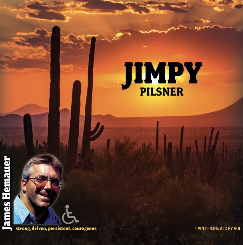 Jimpy Pilsner Hemauer Brewing Co. Mechanicsburg PA
