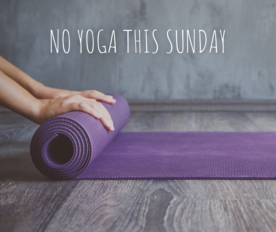 There is no yoga this Sunday at Hemauer Brewing Co.
