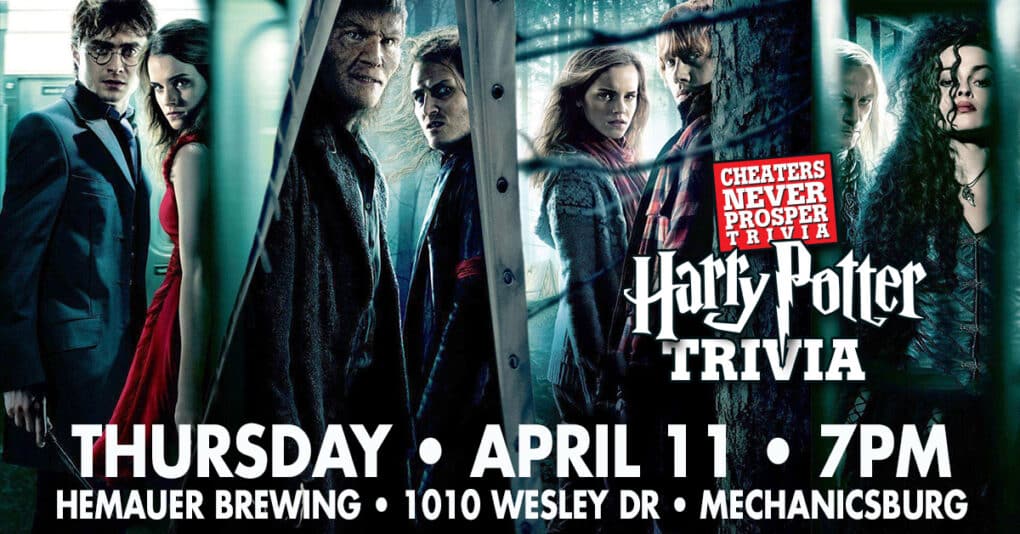 Harry Potter trivia at Hemauer Brewing Co. on April 11, 2024.