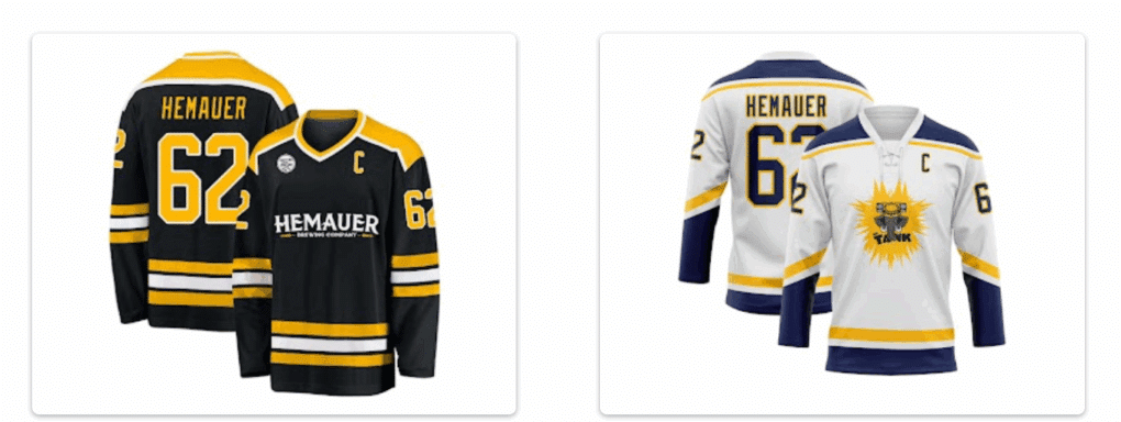 Order your taproom hockey jersey today!