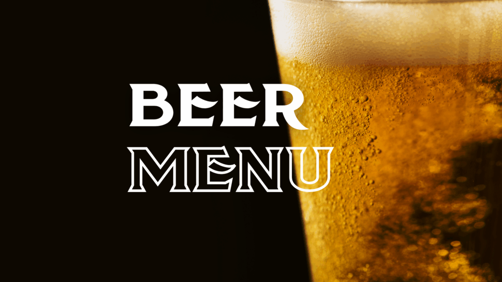 Beer menu for the week at Hemauer Brewing Co.