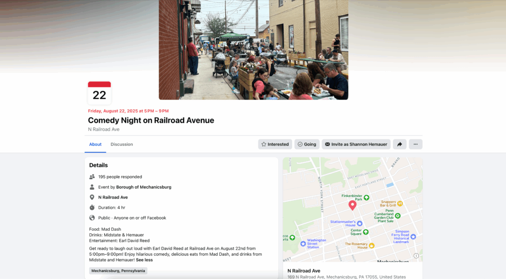 COMEDY NIGHT ON RAILROAD AVE 2025 COMEDY NIGHT ON RAILROAD AVE 2025