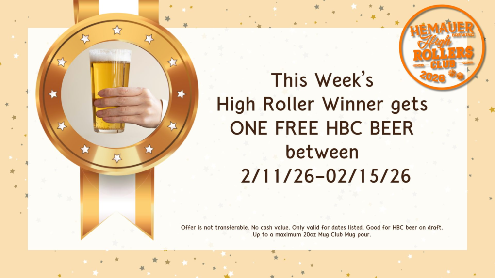 FREE BEER WINNER-2.11-2.15